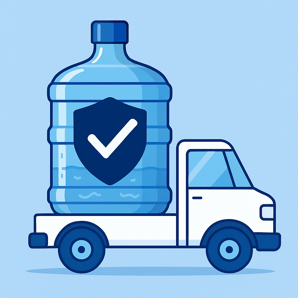 Безопасность доставки: что скрывается за чистой бутылью воды?