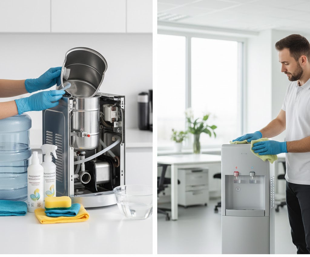 Гигиена кулера: как часто и как правильно чистить диспенсер