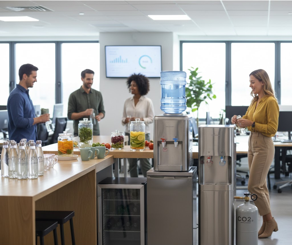 Как организовать питьевой режим в офисе: решения для коллектива от 10 до 50 человек