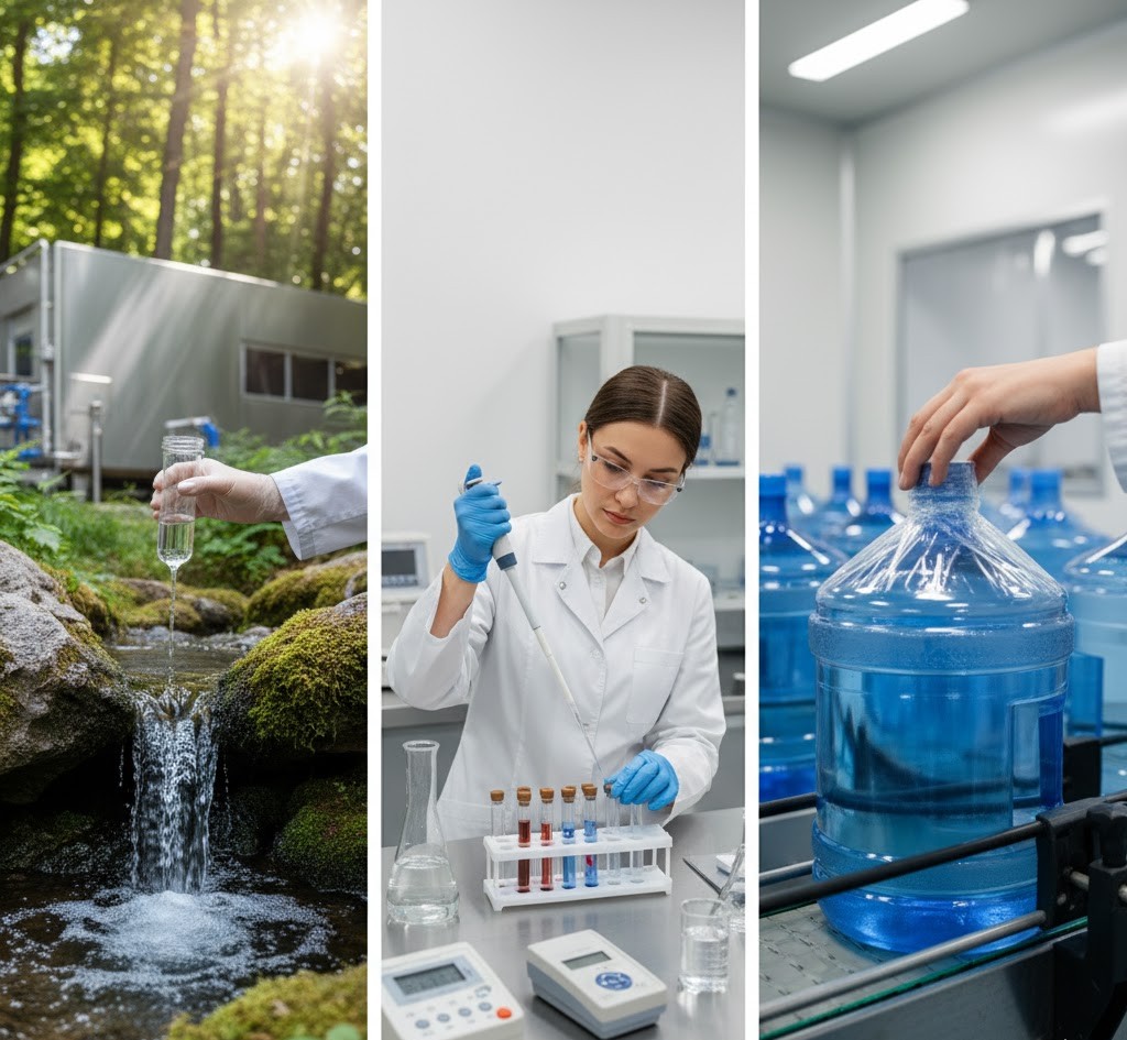 Какие анализы проходит вода перед доставкой?