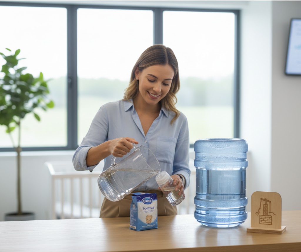 Почему артезианская вода — лучший выбор для приготовления детских смесей?