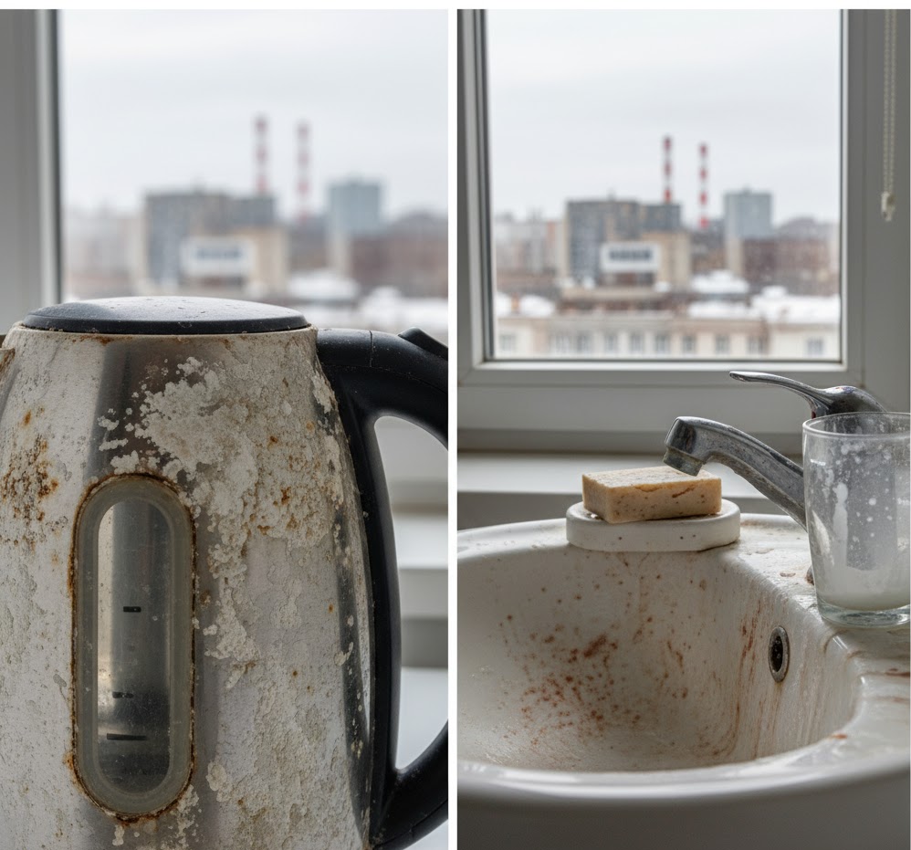 Жесткая вода в Тольятти: невидимая угроза для вашего дома и здоровья